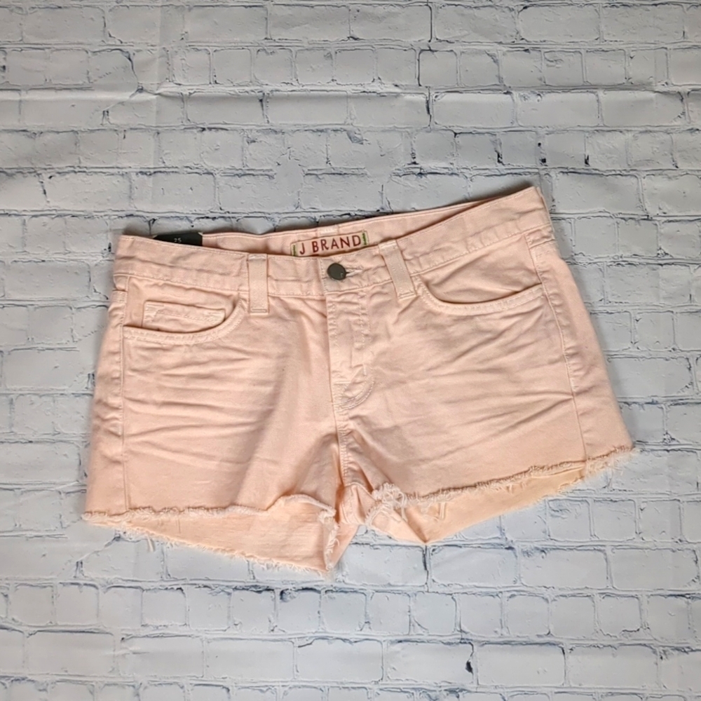 J brand cut off shorts romantic pink size 25
